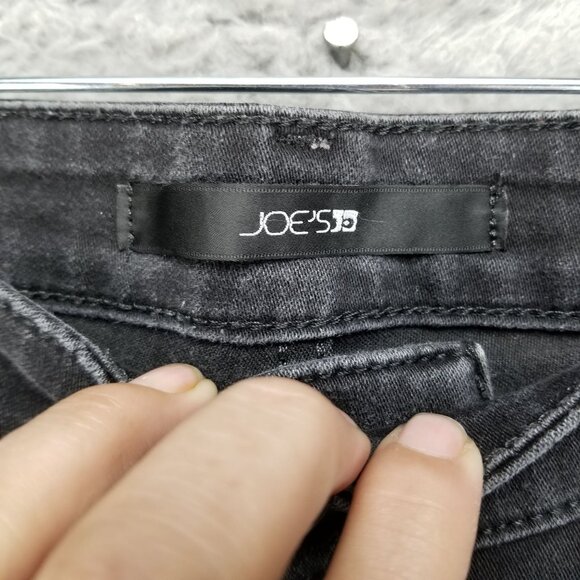 Joes Jeans Womens 30 Black Skinny Stretch Denim - Picture 3 of 12